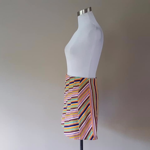 Skirt Striped Size 3-4 Small Back Zipper - Picture 8 of 8